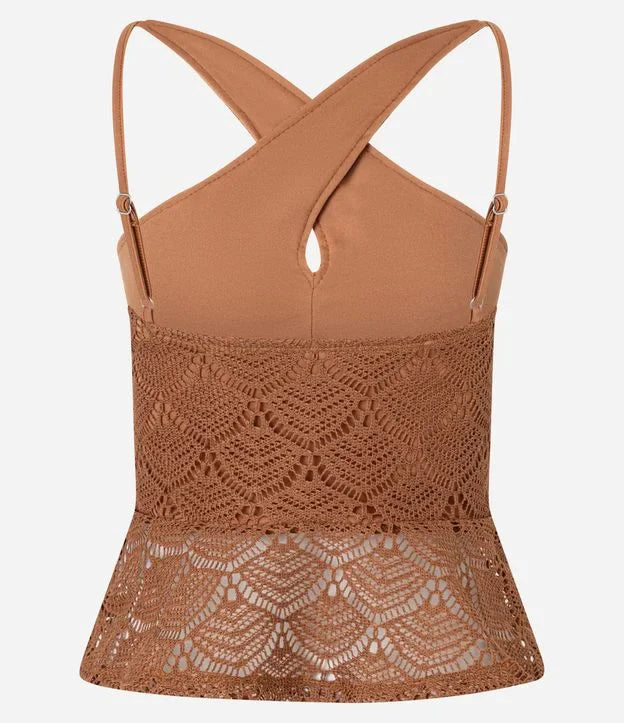 Conjunto Efeito Croché