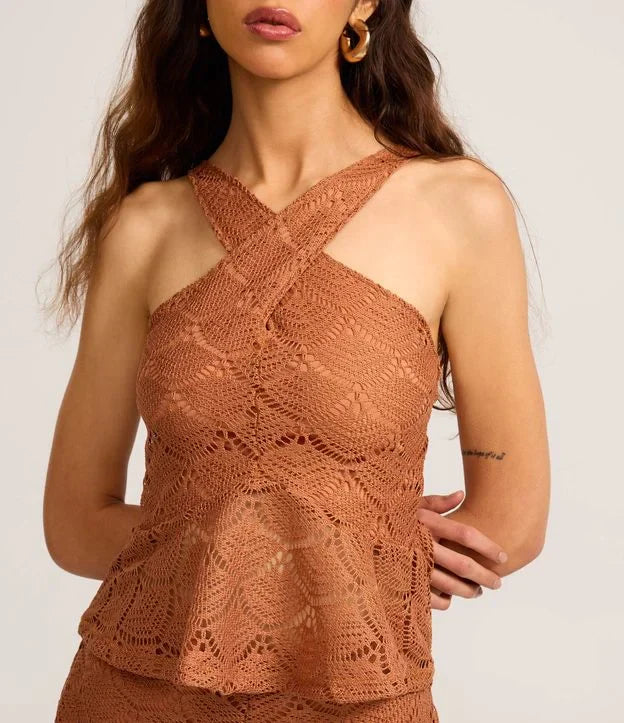 Conjunto Efeito Croché