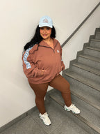 calça legging canelada gym lela & kappa