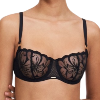 Chantelle Fleur Underwire Bra Black