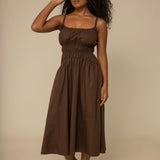 vestido midi lastex rancho 2.0