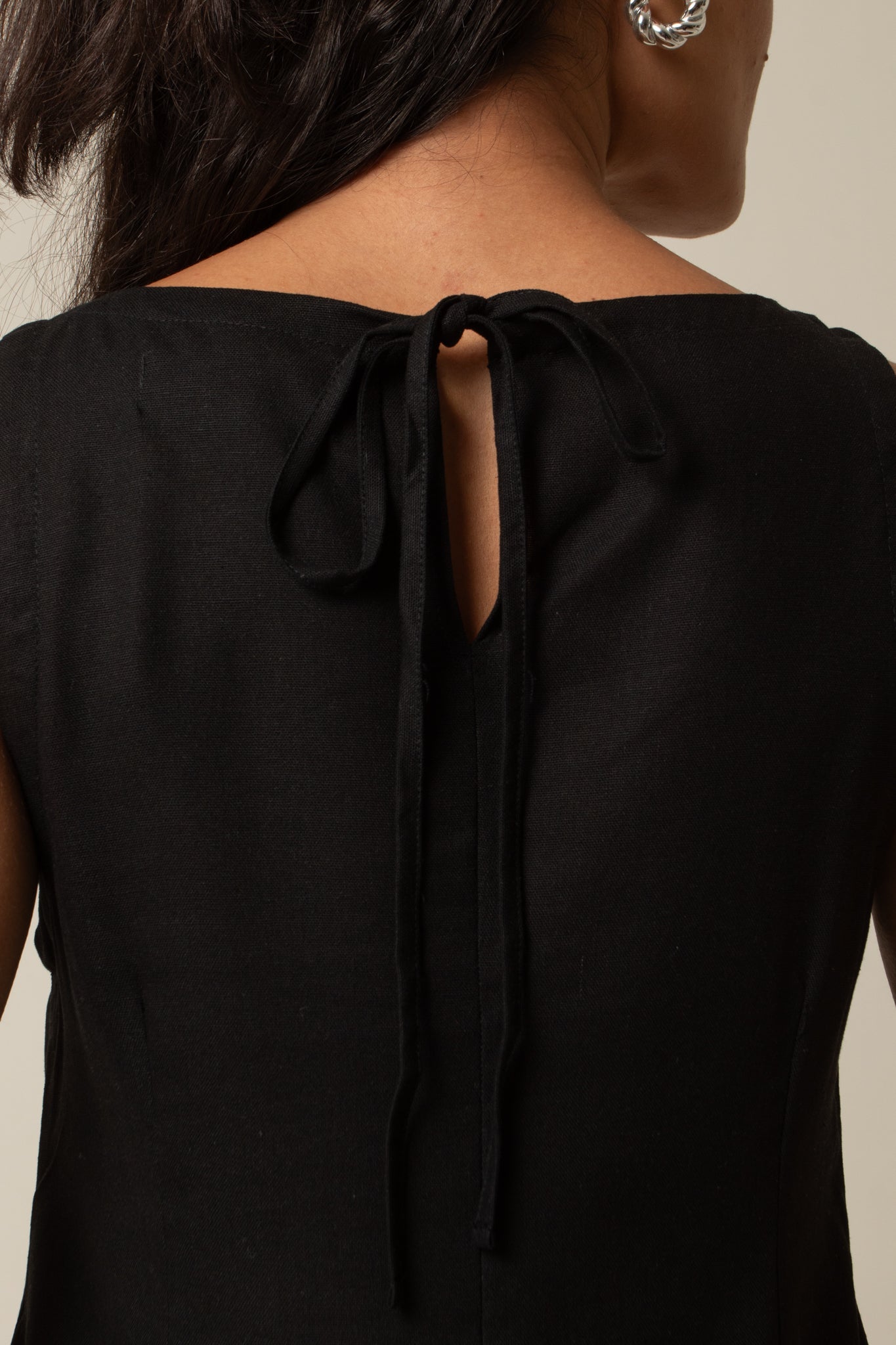 vestido sossego curto | vestido reto de viscolinho