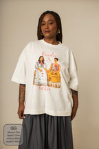 calça saia plissada collab frida & lela