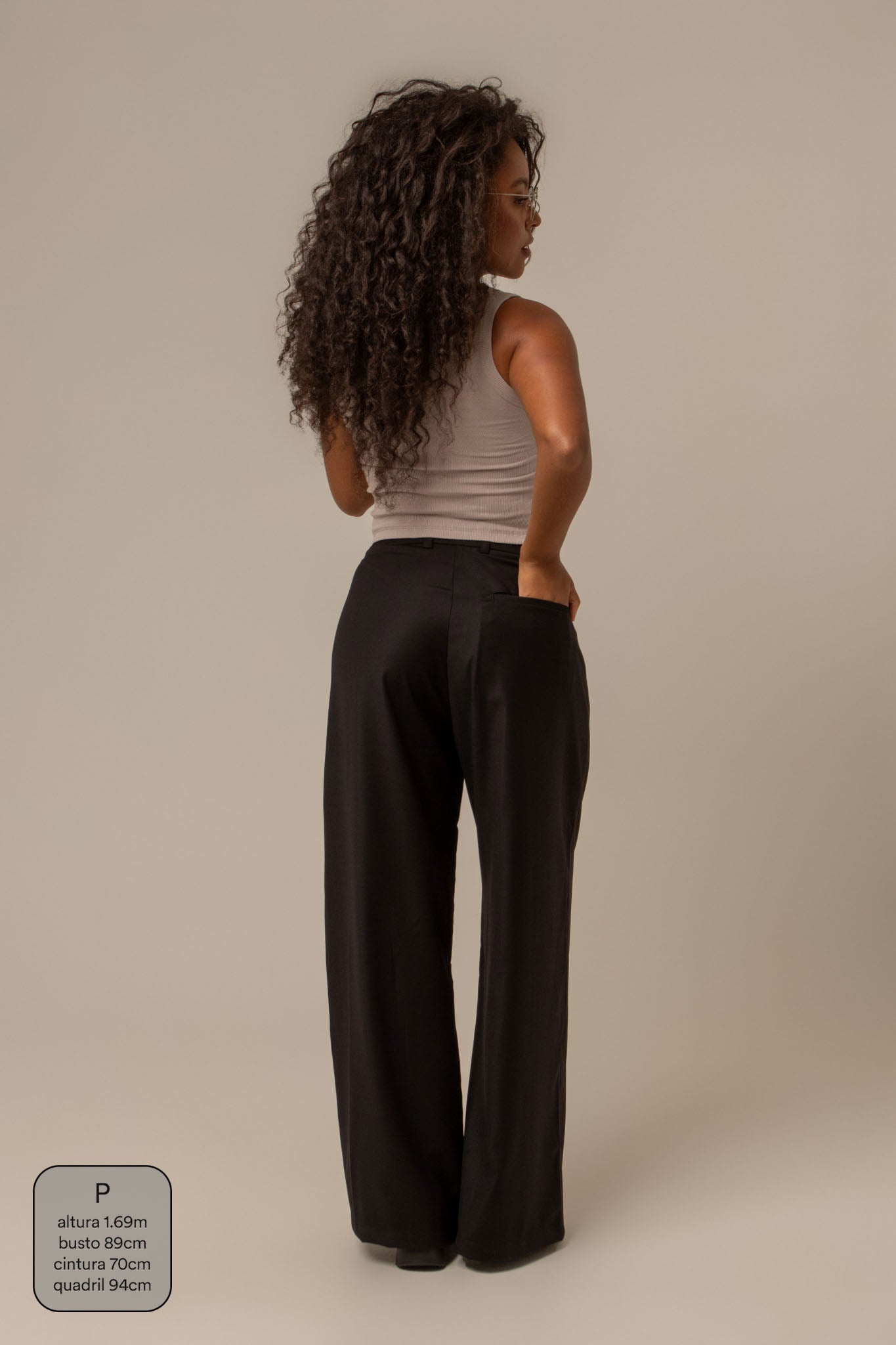 calça alfaiataria feminina chefa