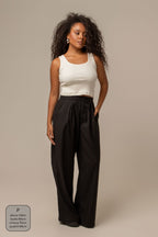 calça-saia de alfaiataria chefa