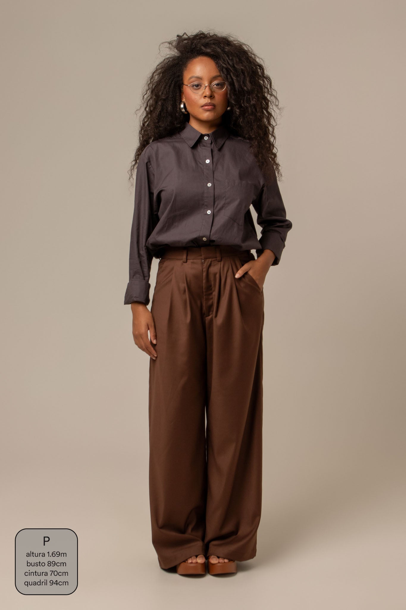 calça alfaiataria feminina chefa