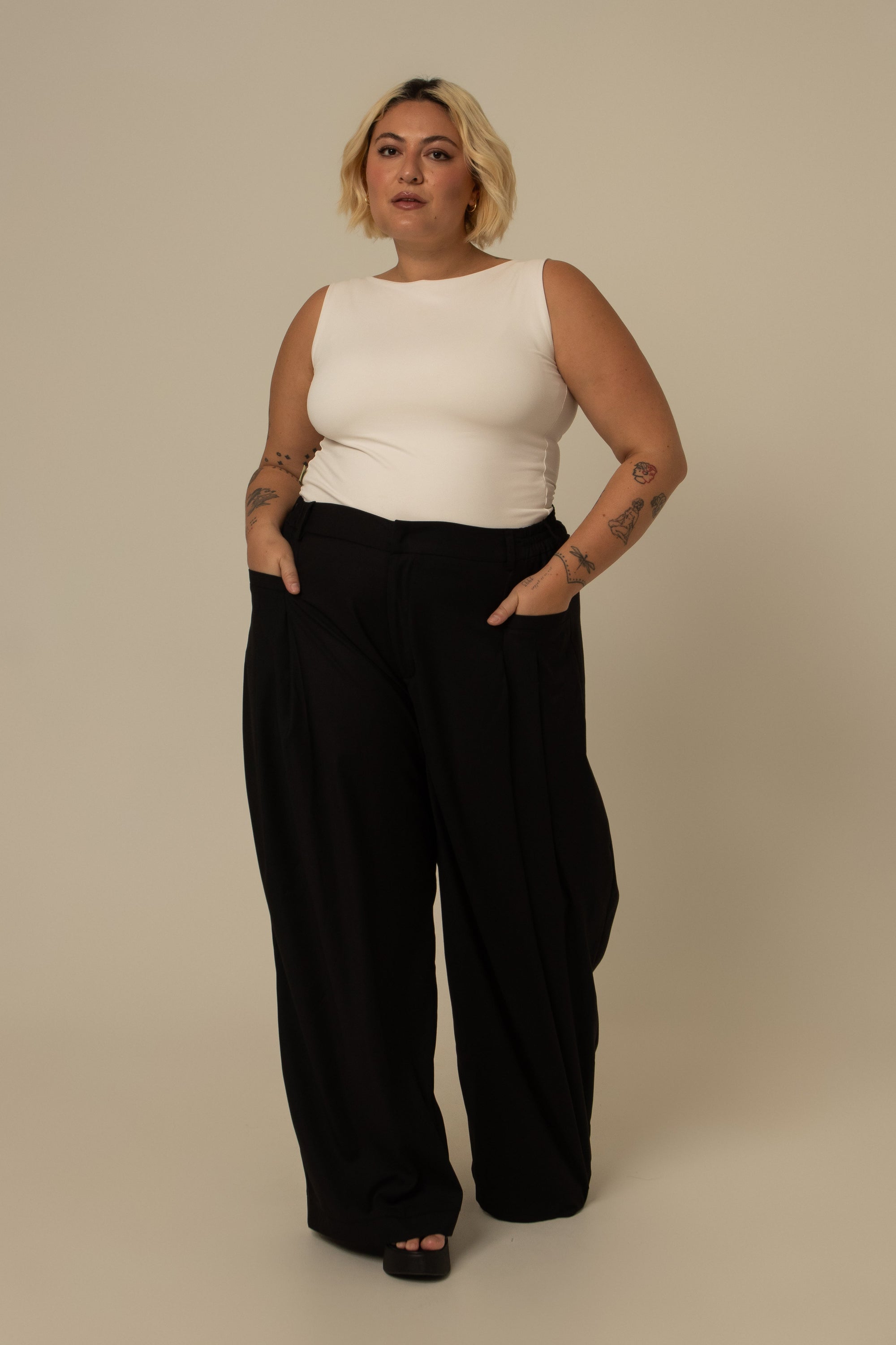 calça alfaiataria effortless