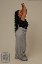 calça-saia de alfaiataria chefa