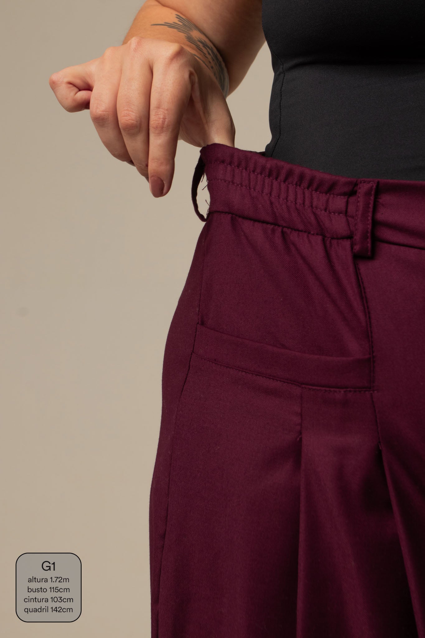 calça alfaiataria effortless