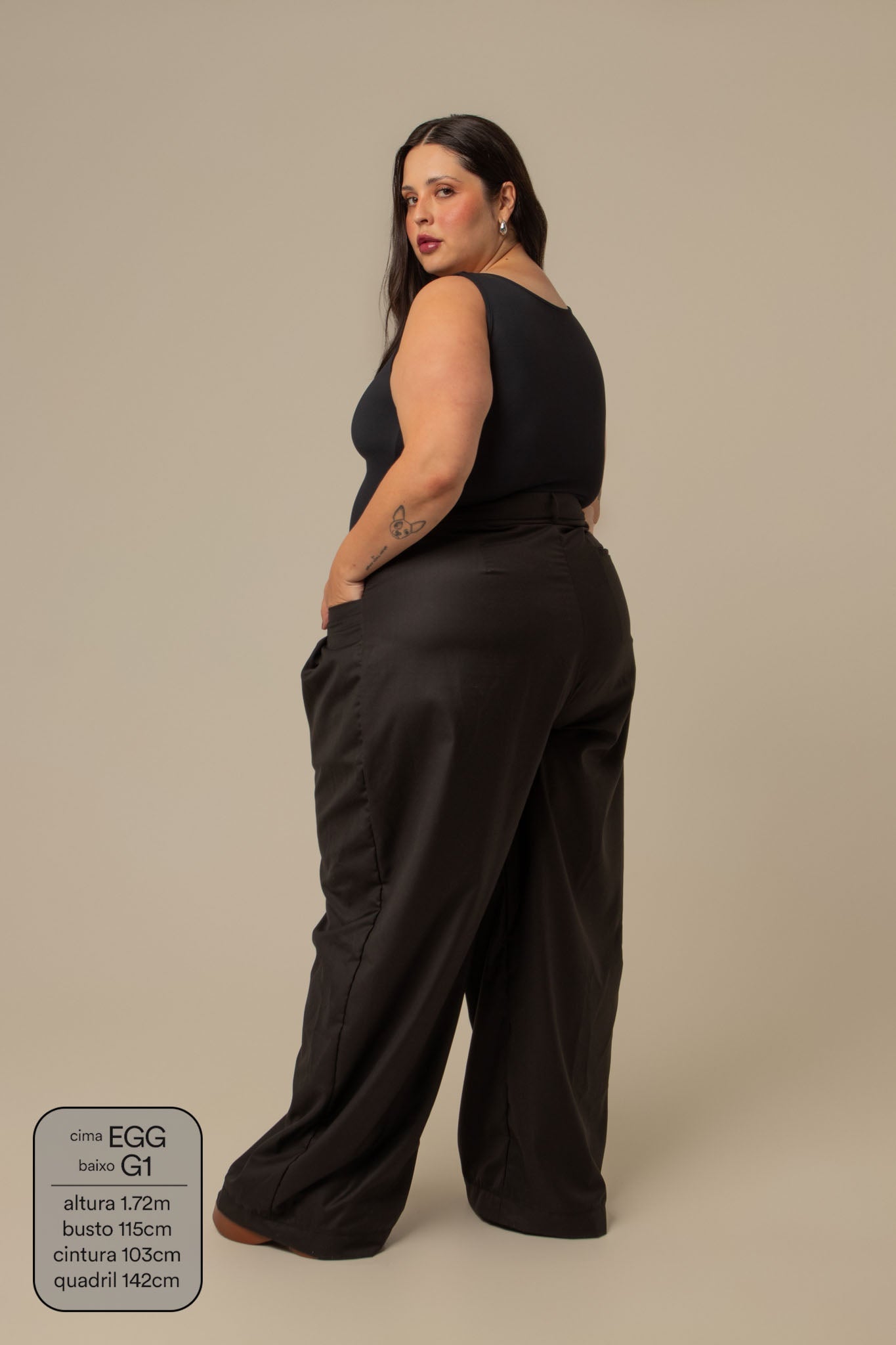 calça alfaiataria effortless