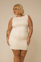 vestido desejo tubinho poliamida