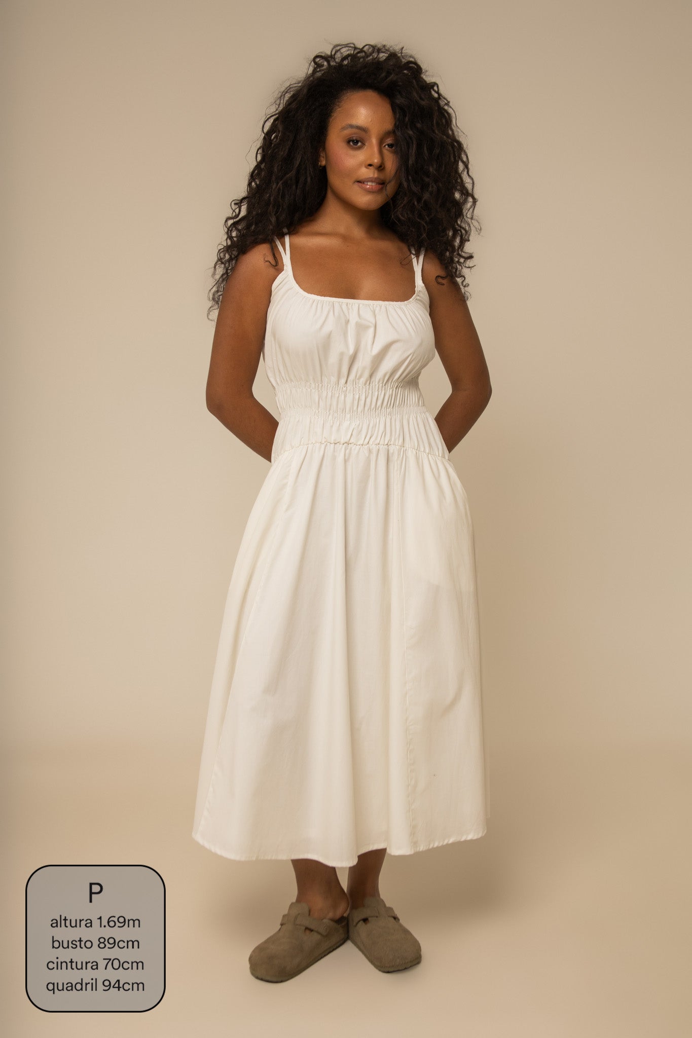 vestido midi lastex rancho 2.0