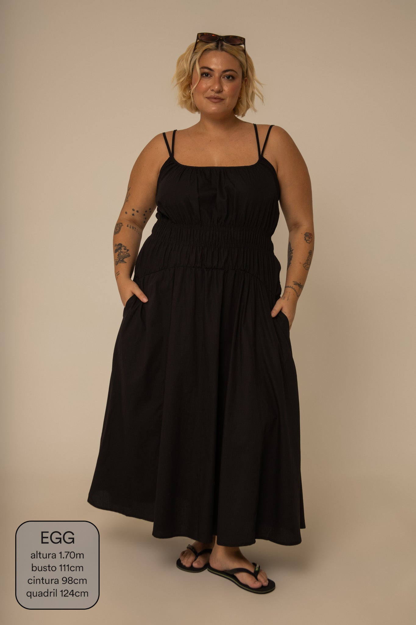 vestido midi lastex rancho 2.0