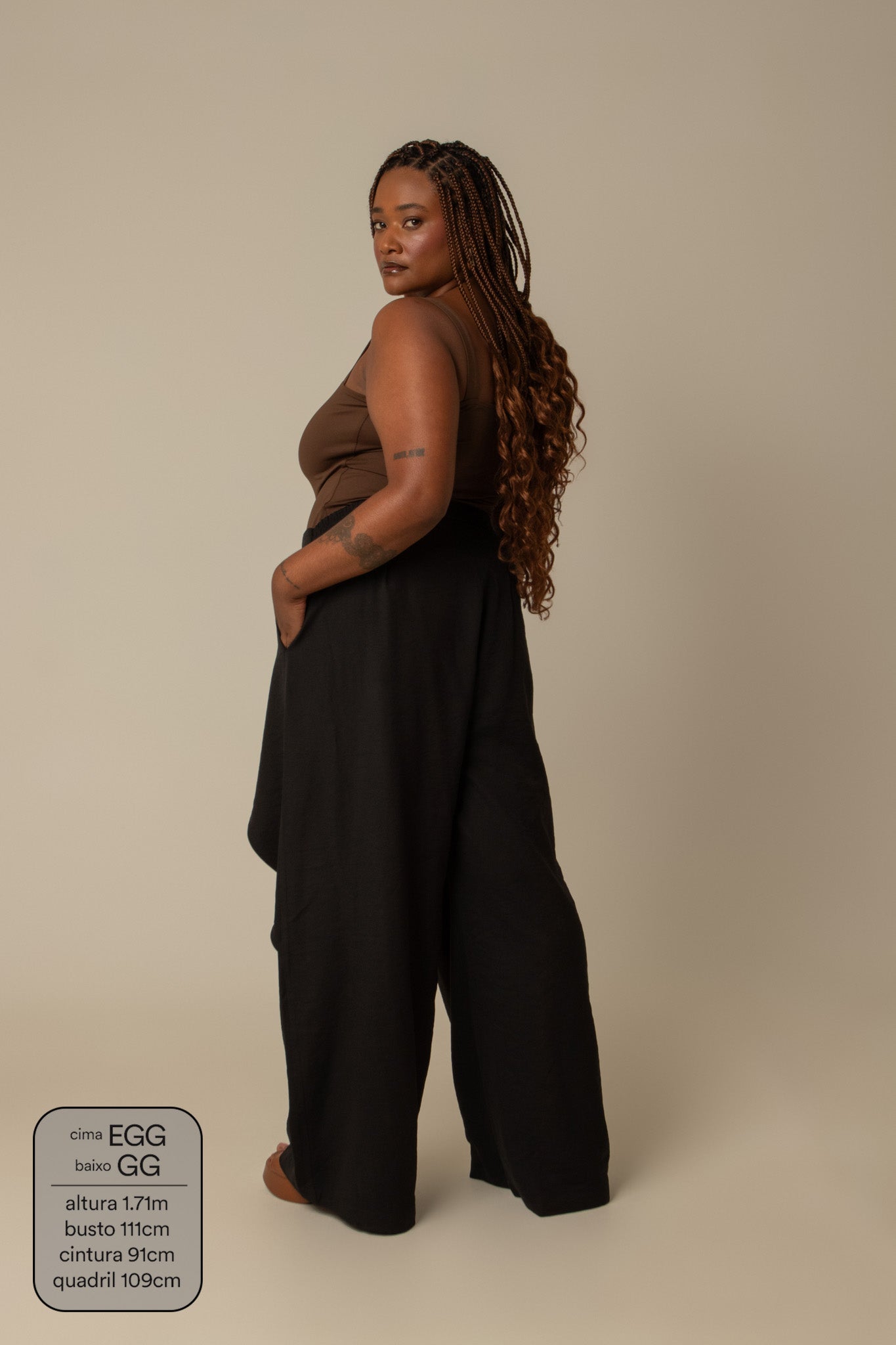 calça guapa | calça alfaiataria amarração