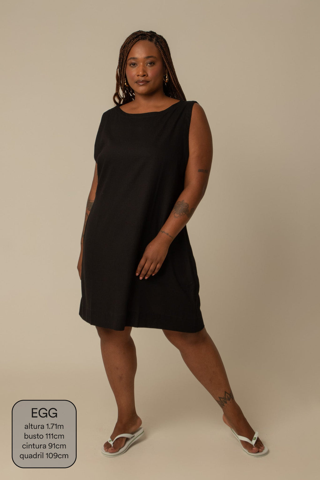 vestido sossego curto | vestido reto de viscolinho