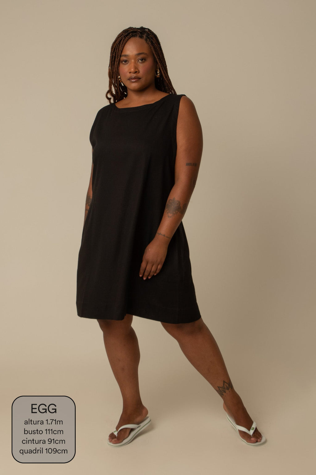 vestido sossego curto | vestido reto de viscolinho