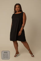 vestido sossego curto | vestido reto de viscolinho