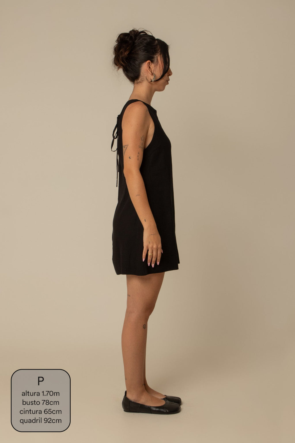 vestido sossego curto | vestido reto de viscolinho