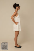 vestido sossego curto | vestido reto de viscolinho