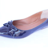 Sapatilha Azul Verniz