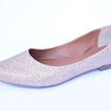 Sapatilha Branca Brilhosa