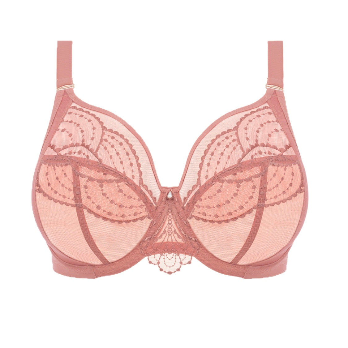 Elomi Priya Plunge Bra Rosegold