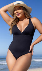 Maiô Decote com Bojo Removível Preto