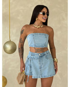 Conjunto Jeans Lídia